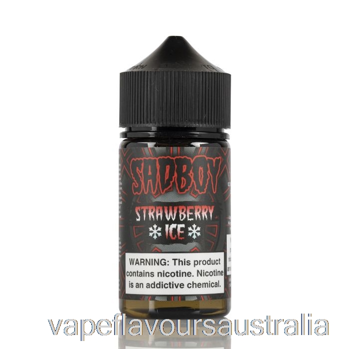 Vape Nicotine Australia ICE Strawberry Blood - Sadboy - 60mL 6mg